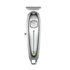 MAQUINA KM1949 / MAQUINA DE CORTE DE CABELLO PROFESIONAL CON CARGA DE LARGA DURACION LIVIANA CARGA USB DIFERENTES GUIAS DE CORTE