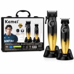 DUO KMS2186768 / MAQUINA DE CORTE Y CLIPPER CARGA TIPO C RECARGABLE PANTALLA LED 9000RPM