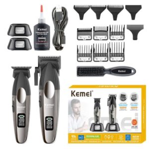 DUO KMS28536 / DUO MAQUINA Y CLIPPER 9000RPM PANTALLA LED CARGA TIPO C