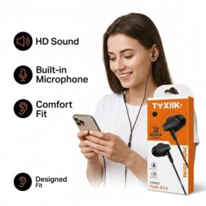 AUD TOK E23 / AUDIFONOS TOXIIK CON CABLE E23
