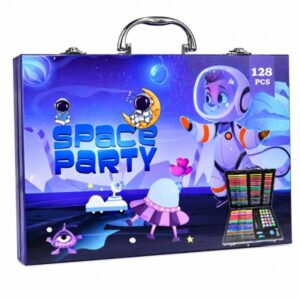 KIT DE DIBUJO PARA NIÑOS 85 PIEZAS SURTIDO