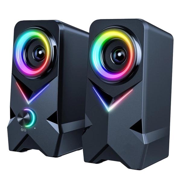 BOC L2 ONIKUMA / BOCINA CON LUCES PARA COMPUTADOR