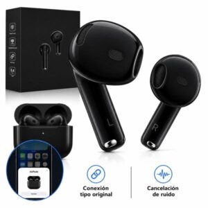 TWS GEN AIRPODS 4 NG / AIRPODS 4 GENERICO NEGRO