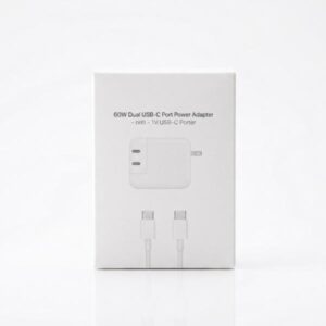 CHA PD 60W / CARGADOR PD 60W CON CABLE TIPO C A TIPO C
