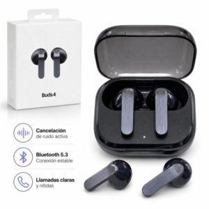 AUD BUDS 4 / AUDIFONOS BUDS 4 CANCELACION ACTIVA DE RUIDO ADAPTATIVA