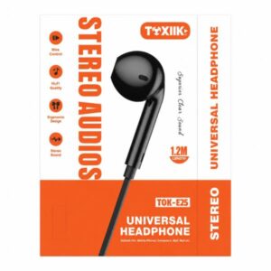 AUD TOK E25 / AUDIFONOS DE CABLE TOXIIK E25