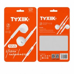 AUD TOK E26 / AUDIFONOS DE CABLE TOXIIK E26