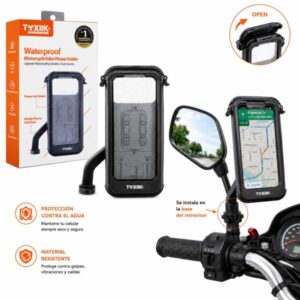 HOL MOT TOK YF10 / HOLDER PARA MOTO DE RETROVISOR TOXIIK / MATERIAL RESISTENTE E IMPERMEABLE