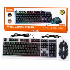 TECLADO TOK KM02 / TECLADO CON MOUSE KM02 TOXIIK WIRED GAMING COMBO