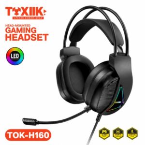 AUD GAMING TOK H160 / AUDIFONOS GAMING TOXIIK H160