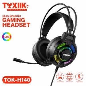 AUD GAMING TOK H140 / AUDIFONOS GAMING TOXIIK H140