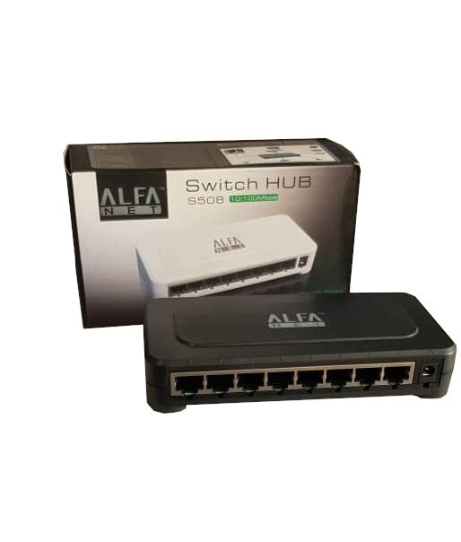 SWITCH S508 / SWITCH DE RED 8 PUERTOS 10/100mbps